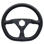 STEERING WHEEL (FLAT BOTTOM STYLE) - HOLDCOM AUTO PARTS