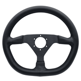 STEERING WHEEL (FLAT BOTTOM STYLE) - HOLDCOM AUTO PARTS