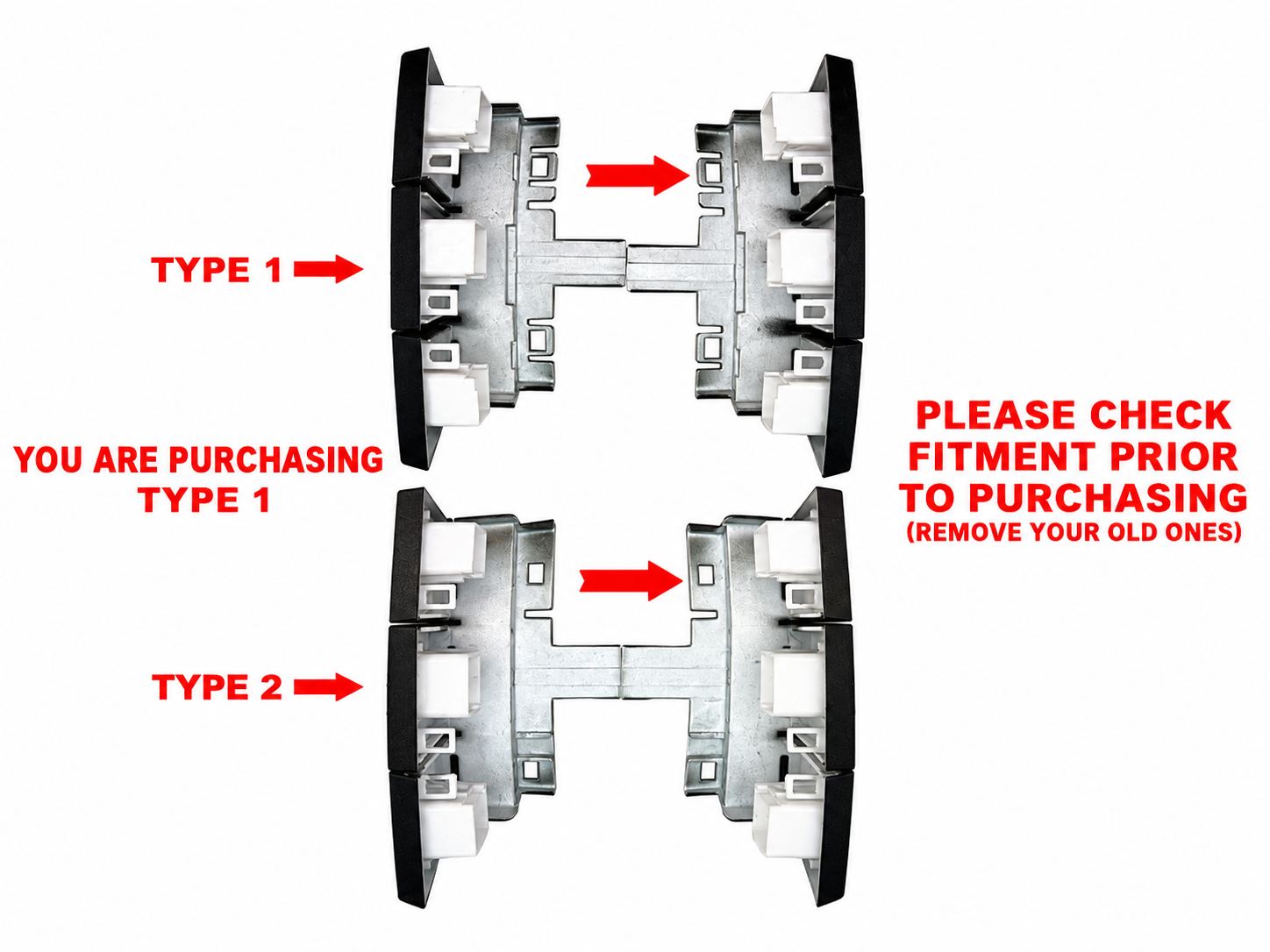 STEERING WHEEL RADIO BUTTONS for VY VZ WK WL - TYPE 1