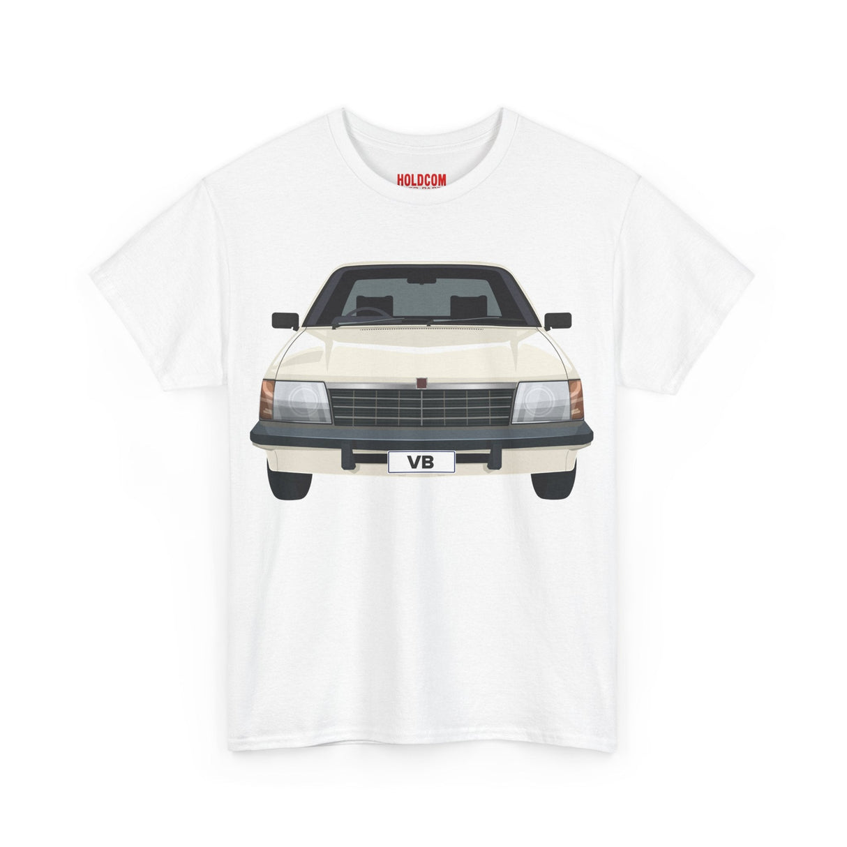 VB COMMODORE T - SHIRT - HOLDCOM AUTO PARTS