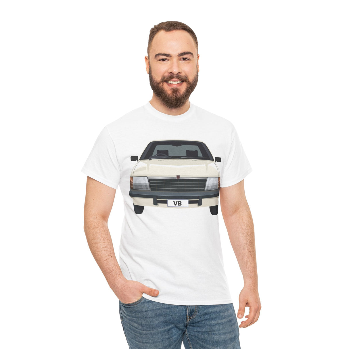 VB COMMODORE T - SHIRT - HOLDCOM AUTO PARTS