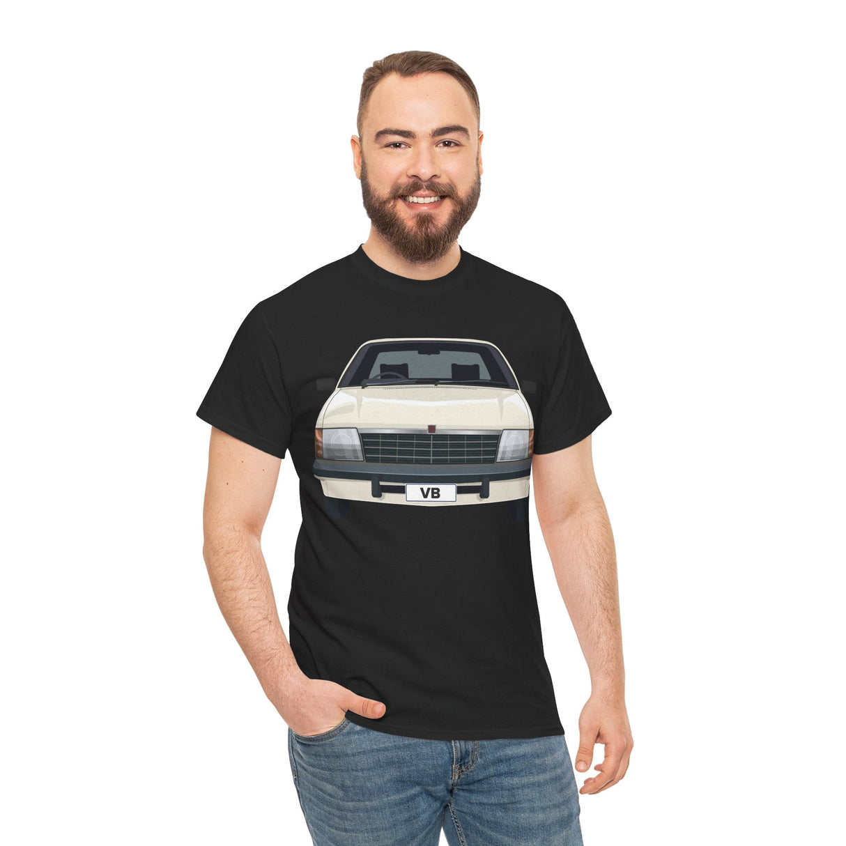 VB COMMODORE T - SHIRT - HOLDCOM AUTO PARTS
