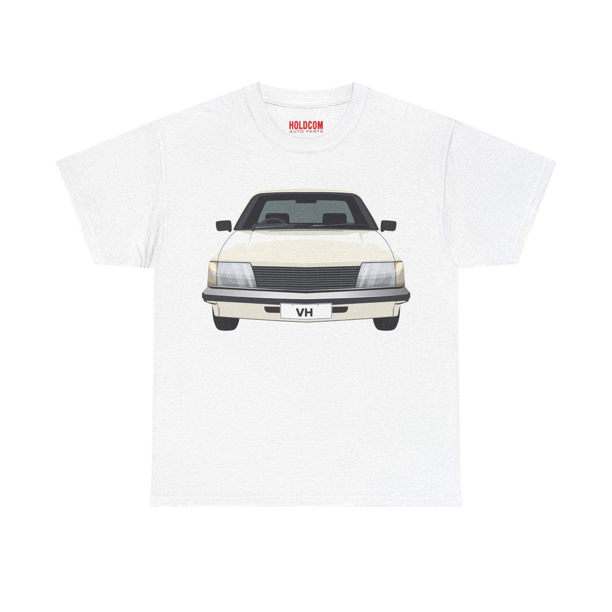 VH COMMODORE T - SHIRT - HOLDCOM AUTO PARTS