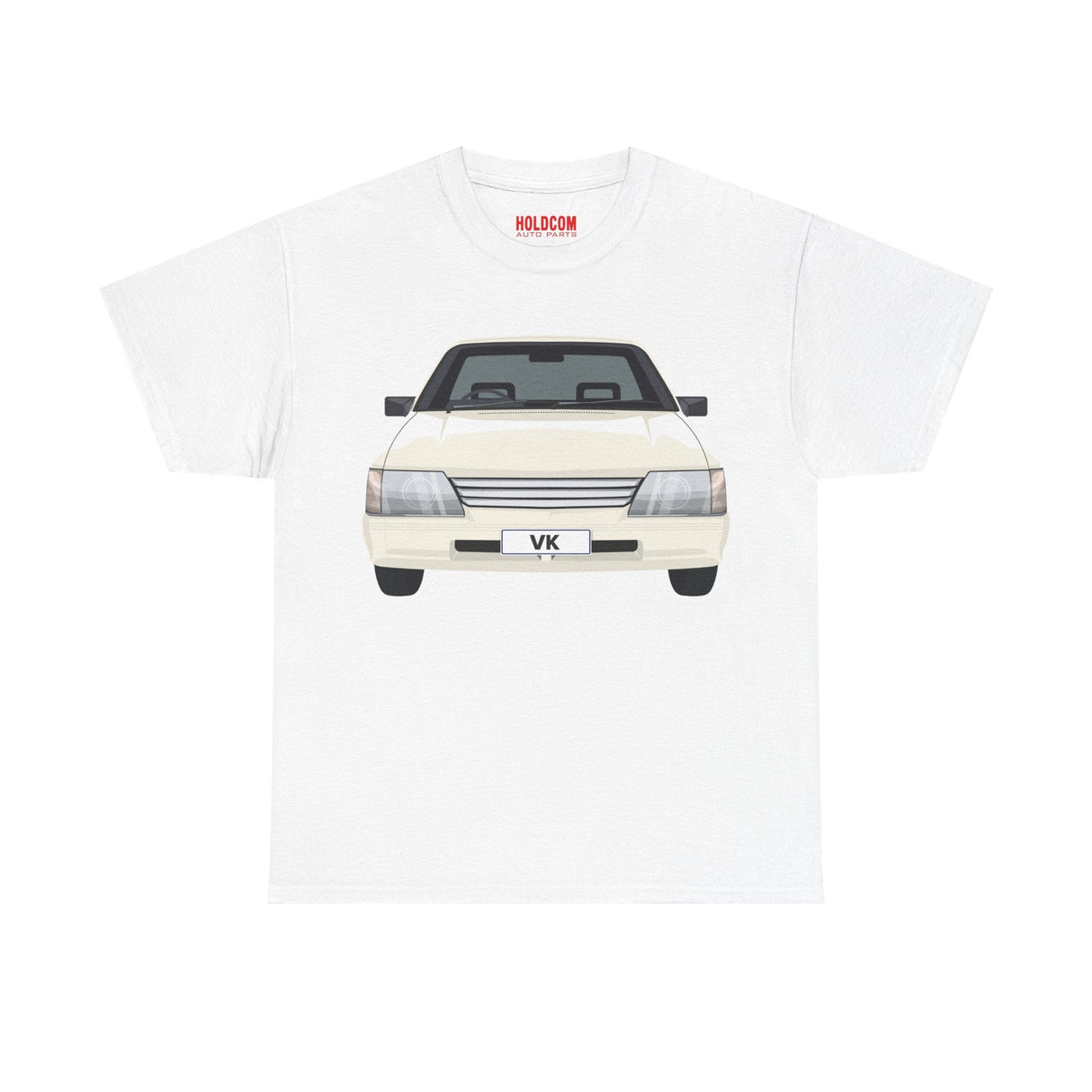 VK COMMODORE T - SHIRT - HOLDCOM AUTO PARTS