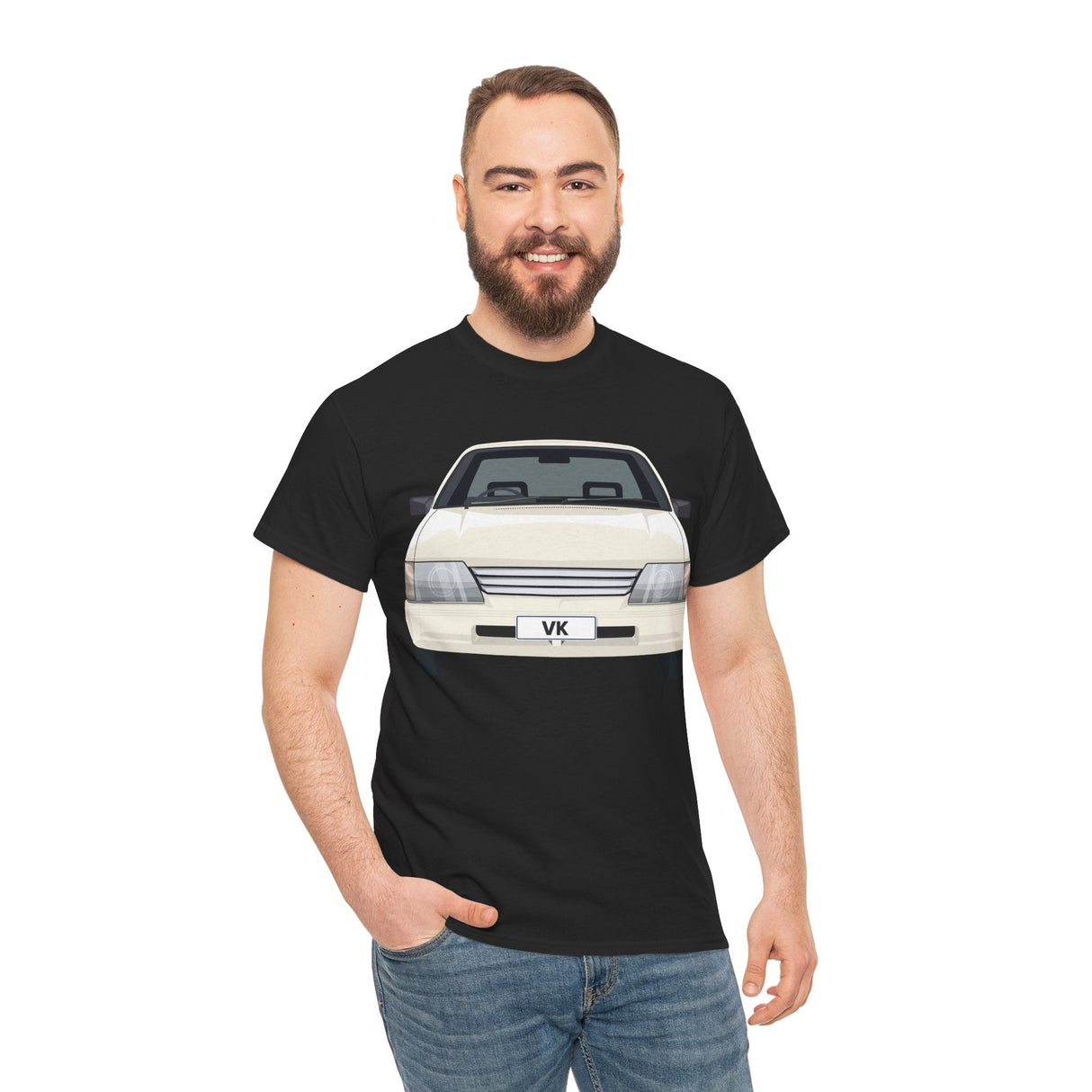 VK COMMODORE T - SHIRT - HOLDCOM AUTO PARTS