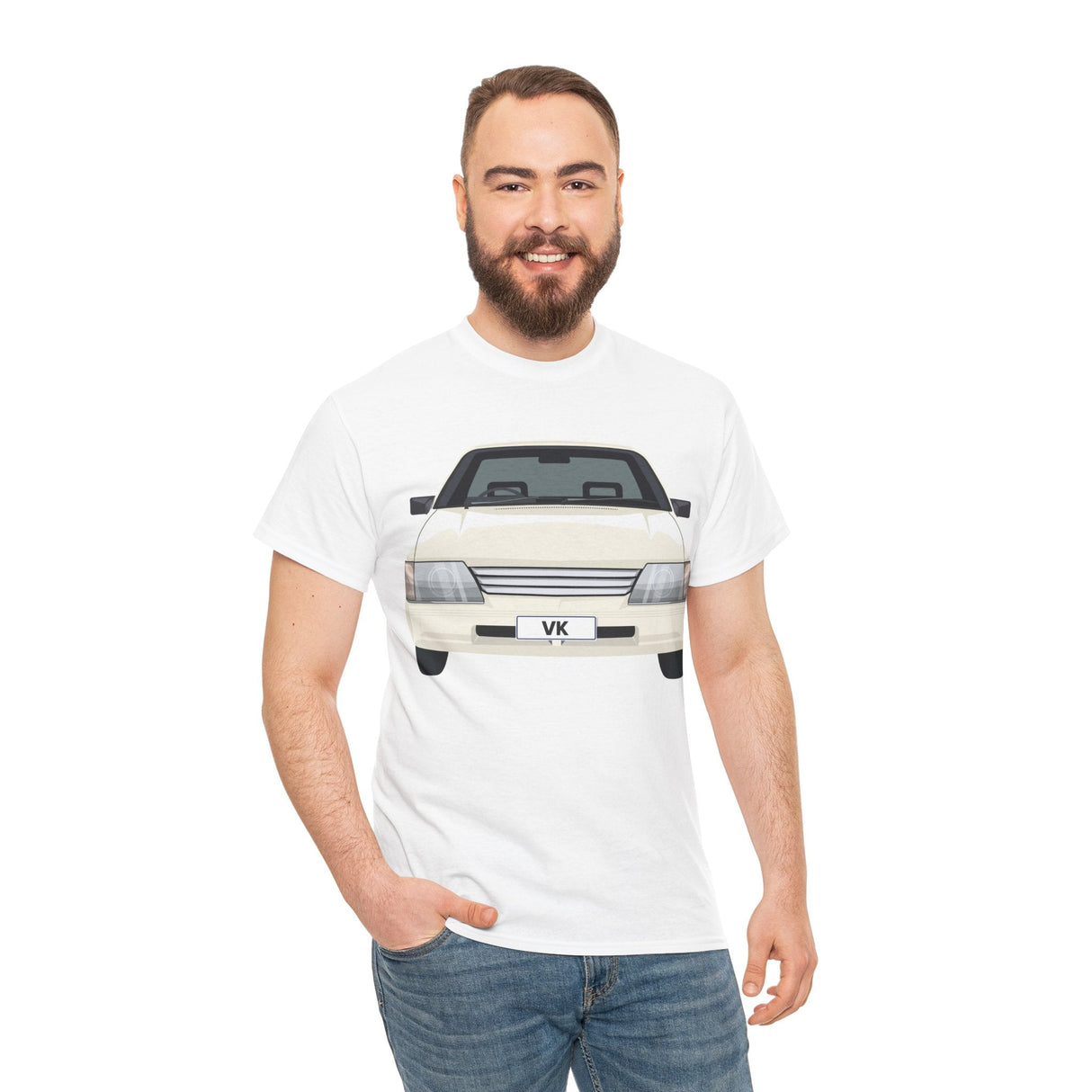 VK COMMODORE T - SHIRT - HOLDCOM AUTO PARTS