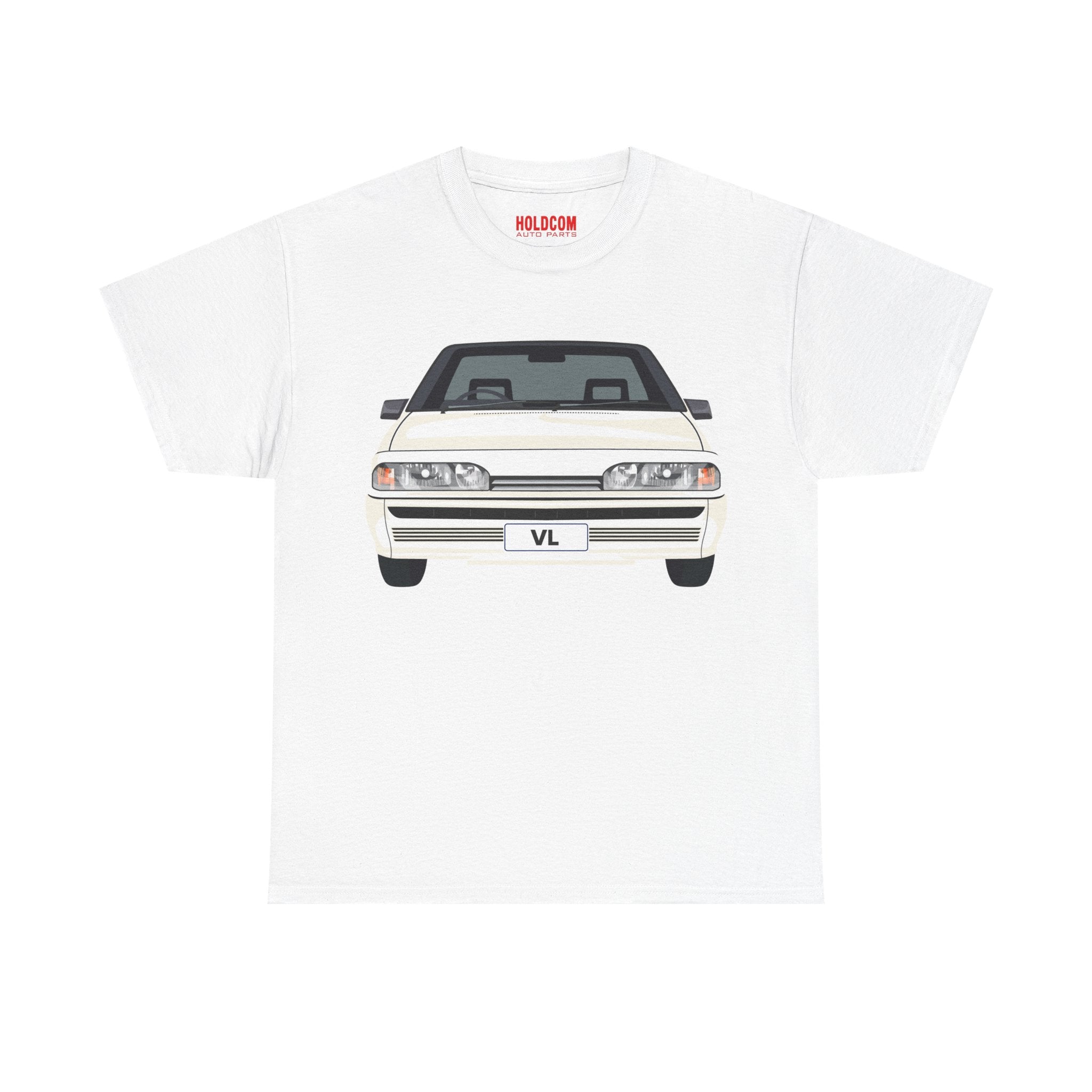 VL COMMODORE T - SHIRT - HOLDCOM AUTO PARTS