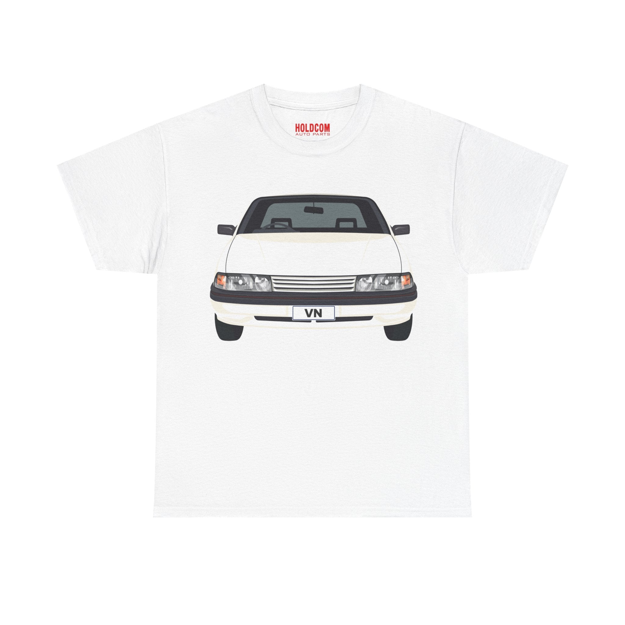 VN COMMODORE T - SHIRT - HOLDCOM AUTO PARTS