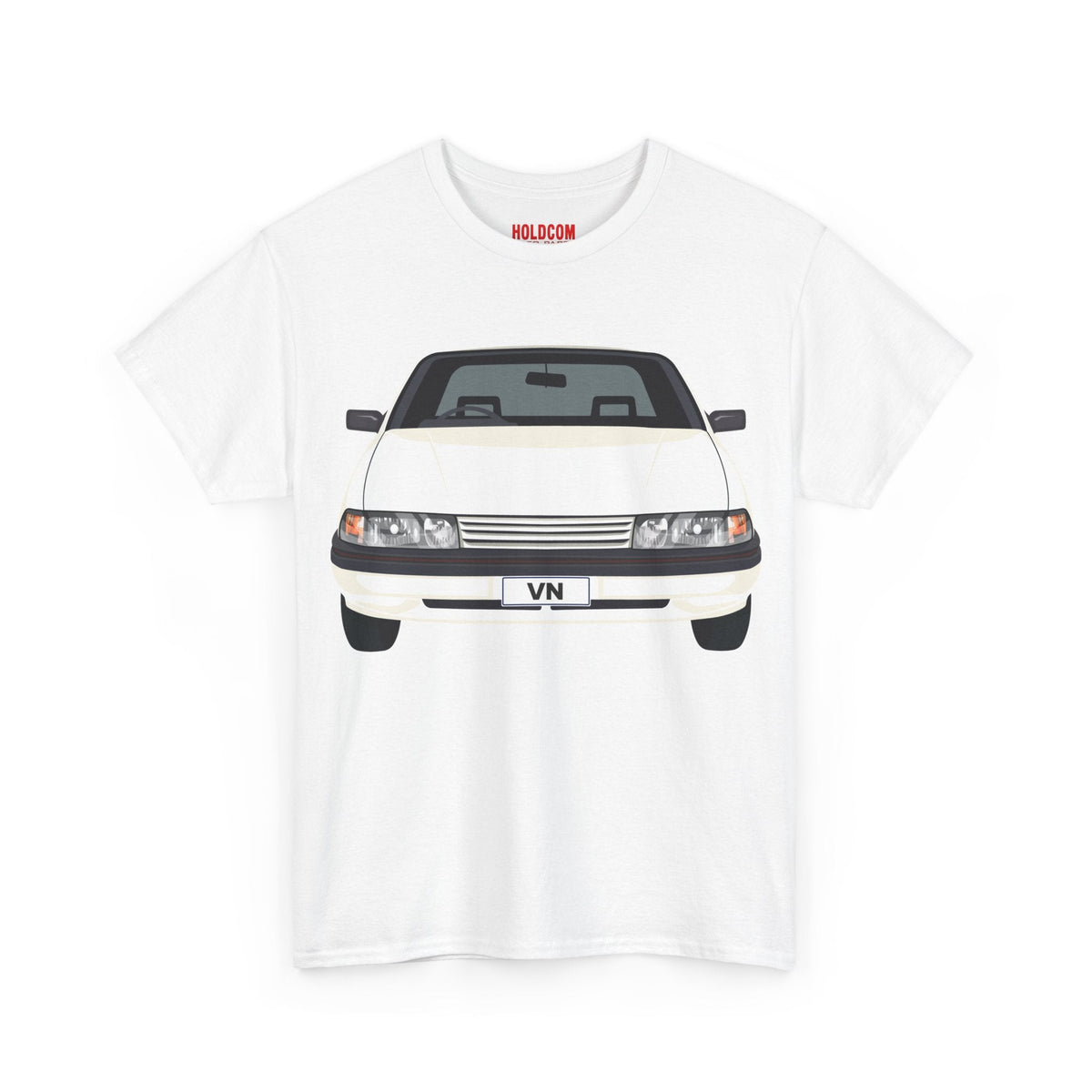 VN COMMODORE T - SHIRT - HOLDCOM AUTO PARTS