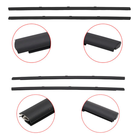 EXTERIOR DOOR BELT TRIM RUBBERS for VT VX VY VZ SEDAN