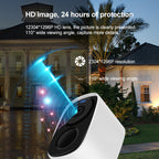 WIRELESS 2K CCTV CAMERA with SOLAR PANEL - HOLDCOM AUTO PARTS